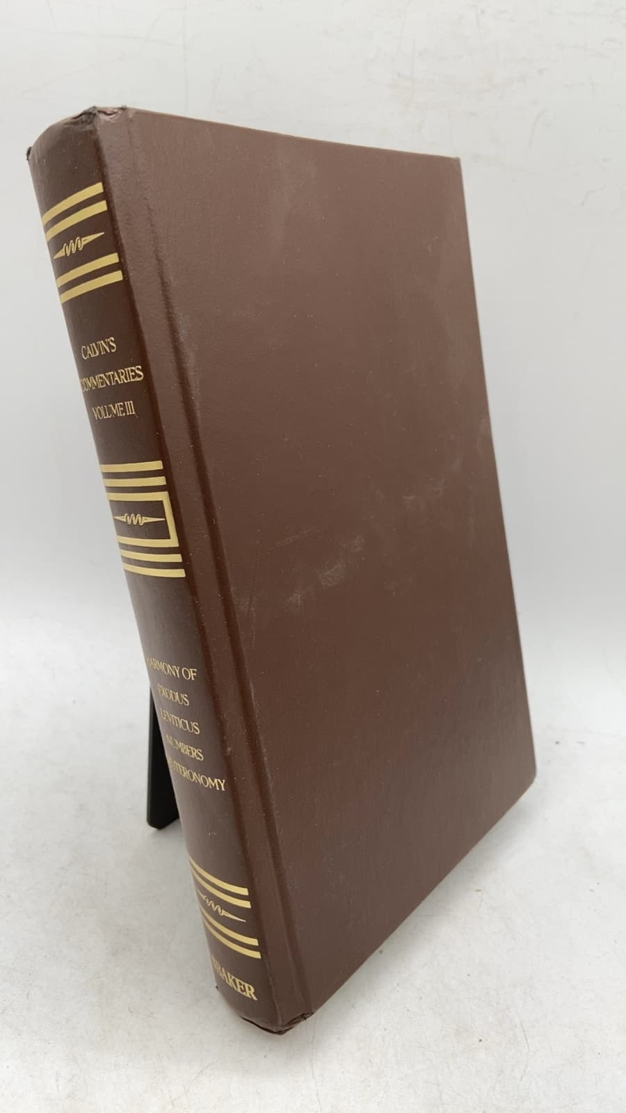 Commentaries on the Four Last Books of Moses in the Form of a Harmony, Volume Third by John Calvin - front cover