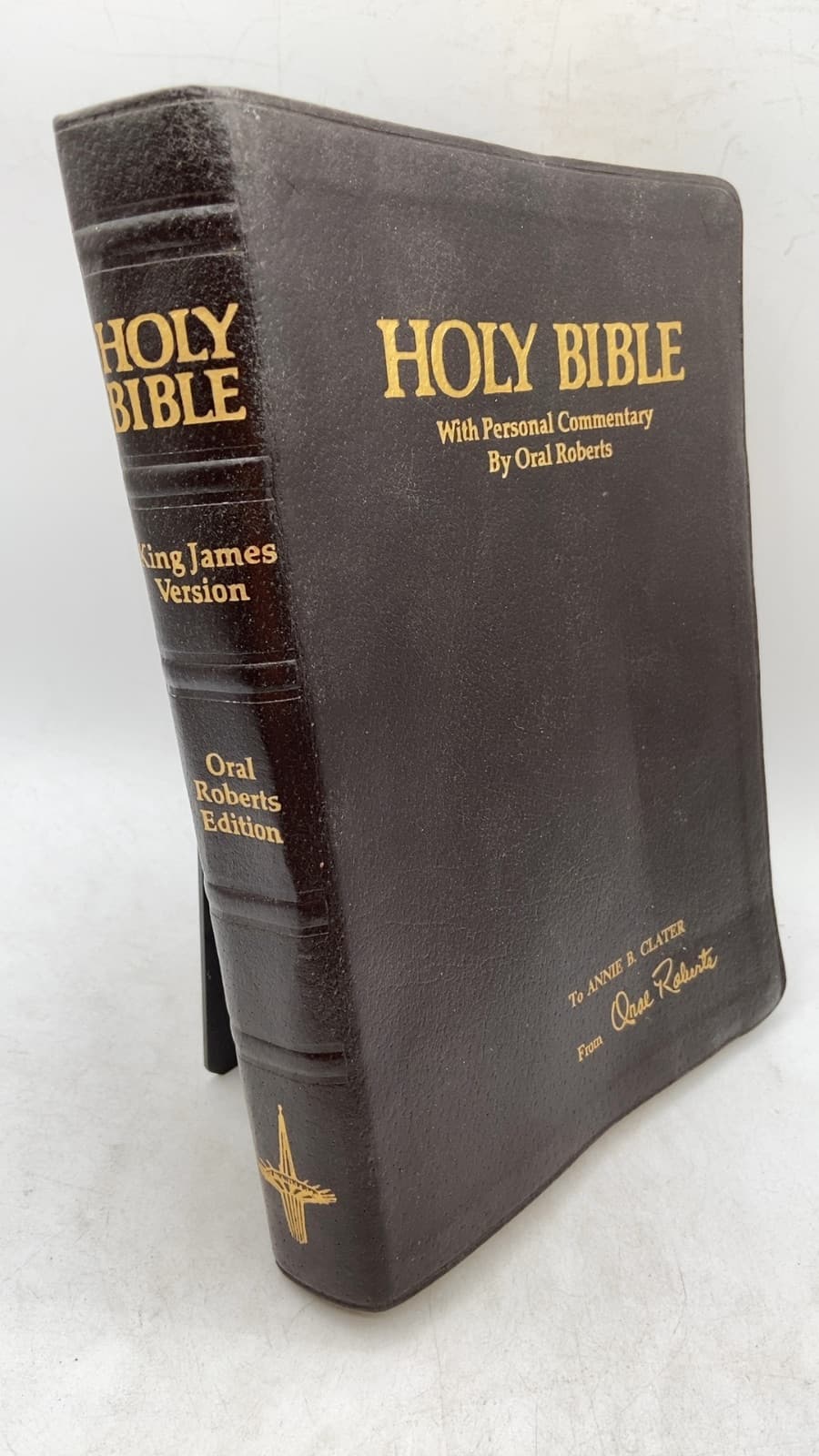 Holy Bible: With Personal Commentary by Oral Roberts by Oral Roberts - front cover