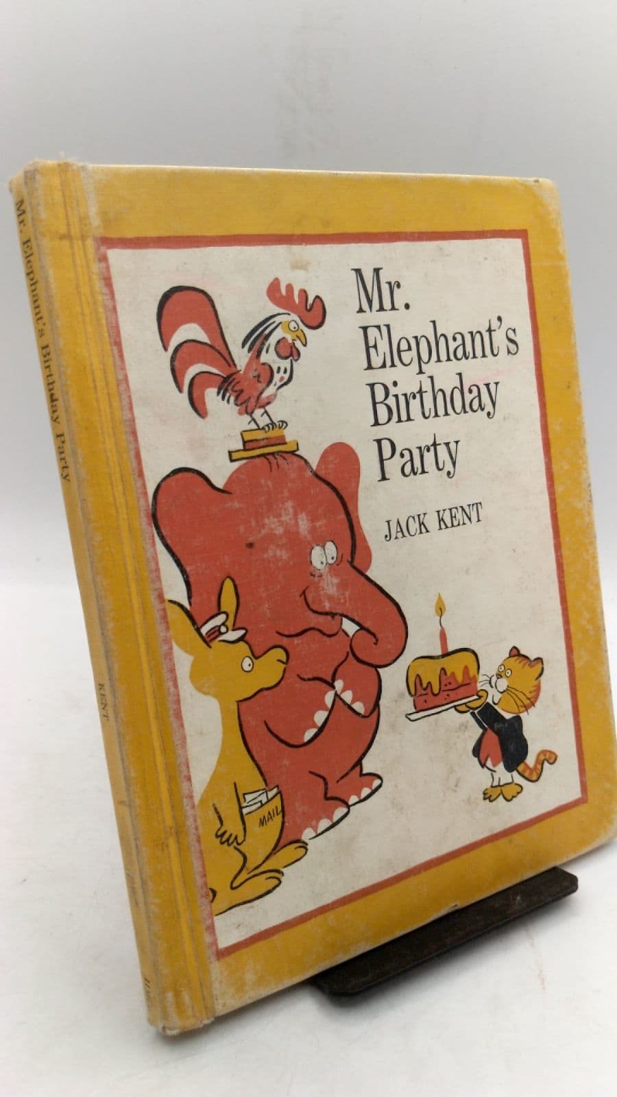 Mr. Elephant's Birthday Party by Jack Kent - front cover