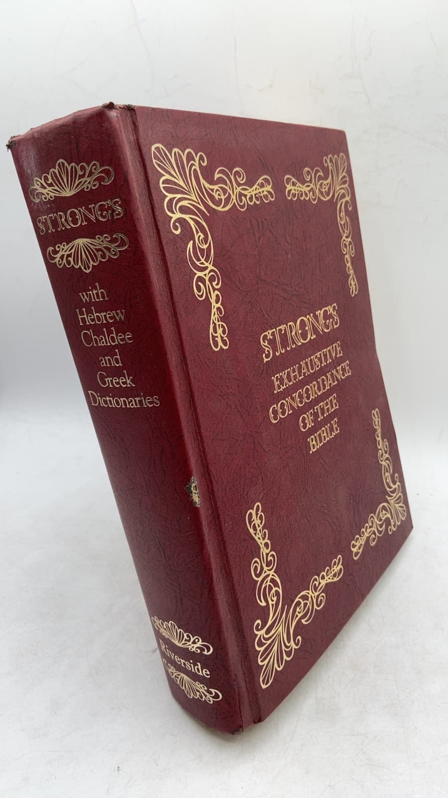 The Exhaustive Concordance of the Bible by James Strong, S.T.D., LL.D. - front cover