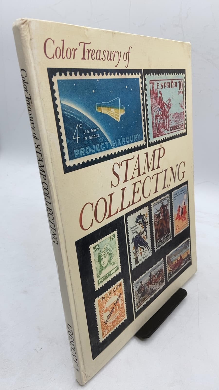 Color Treasury of Stamp Collecting by Uberto Tosco - front cover