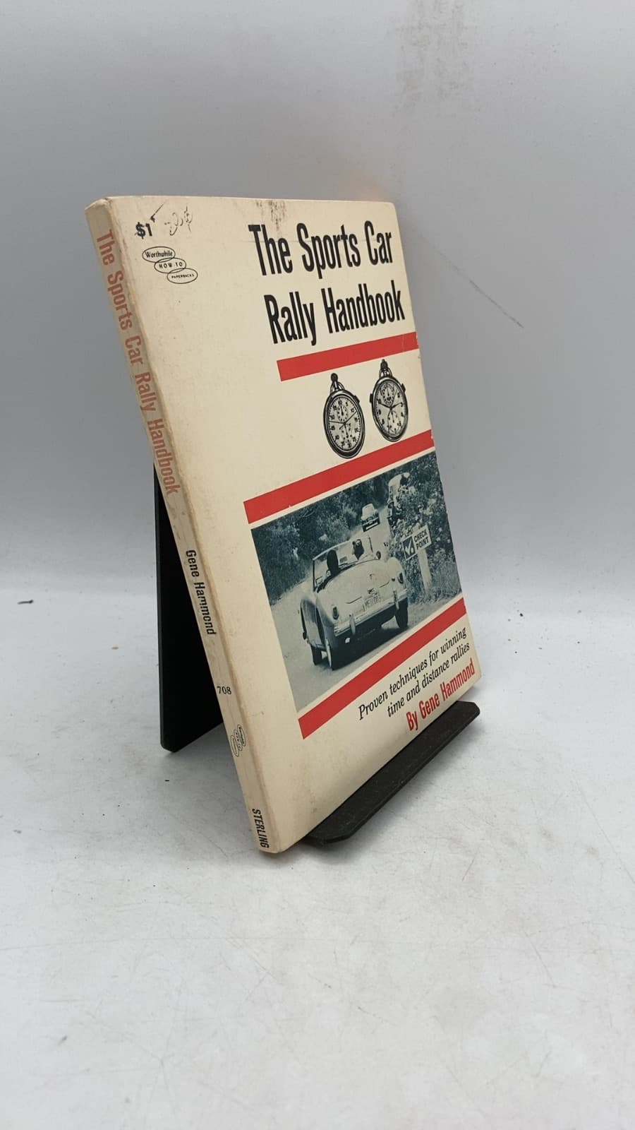 The Sports Car Rally Handbook by Gene Hammond - front cover