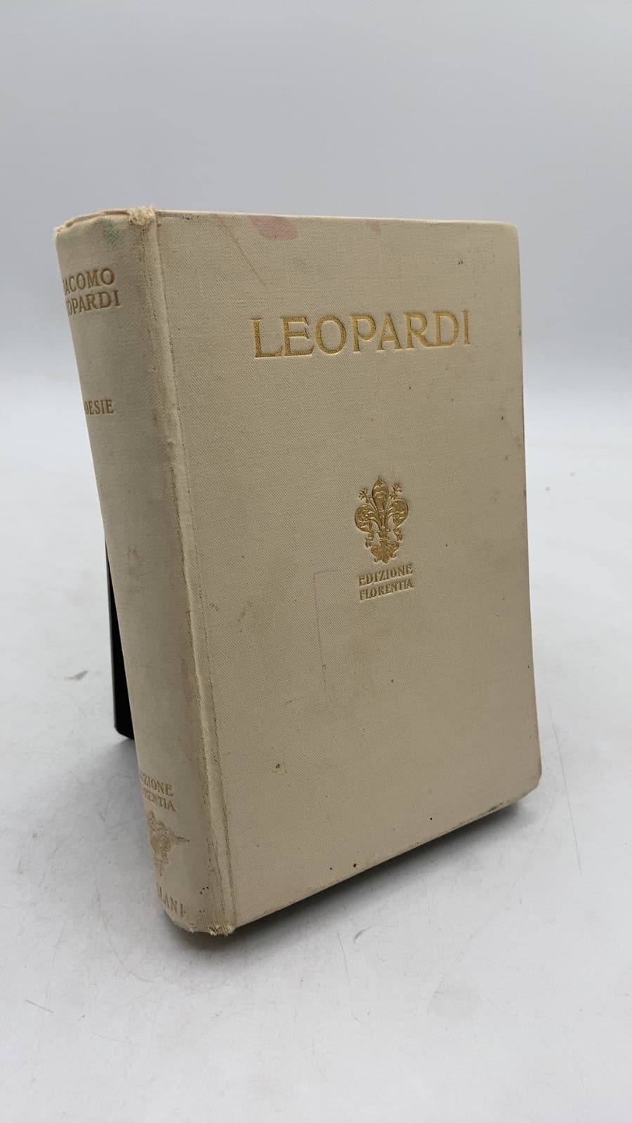 Leopardi by Giacomo Leopardi - front cover