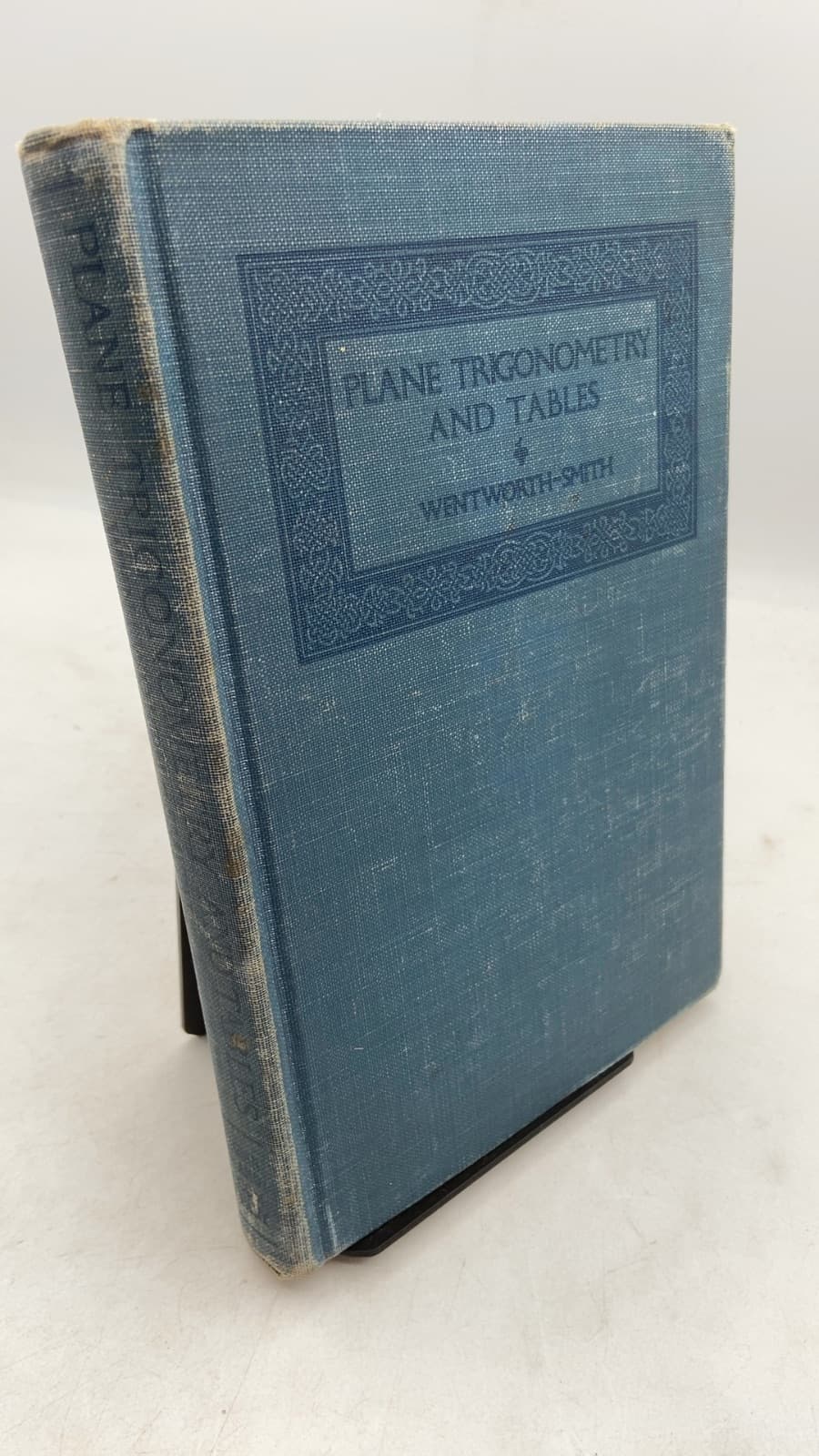 Plane Trigonometry and Tables by George Wentworth and David Eugene Smith - front cover