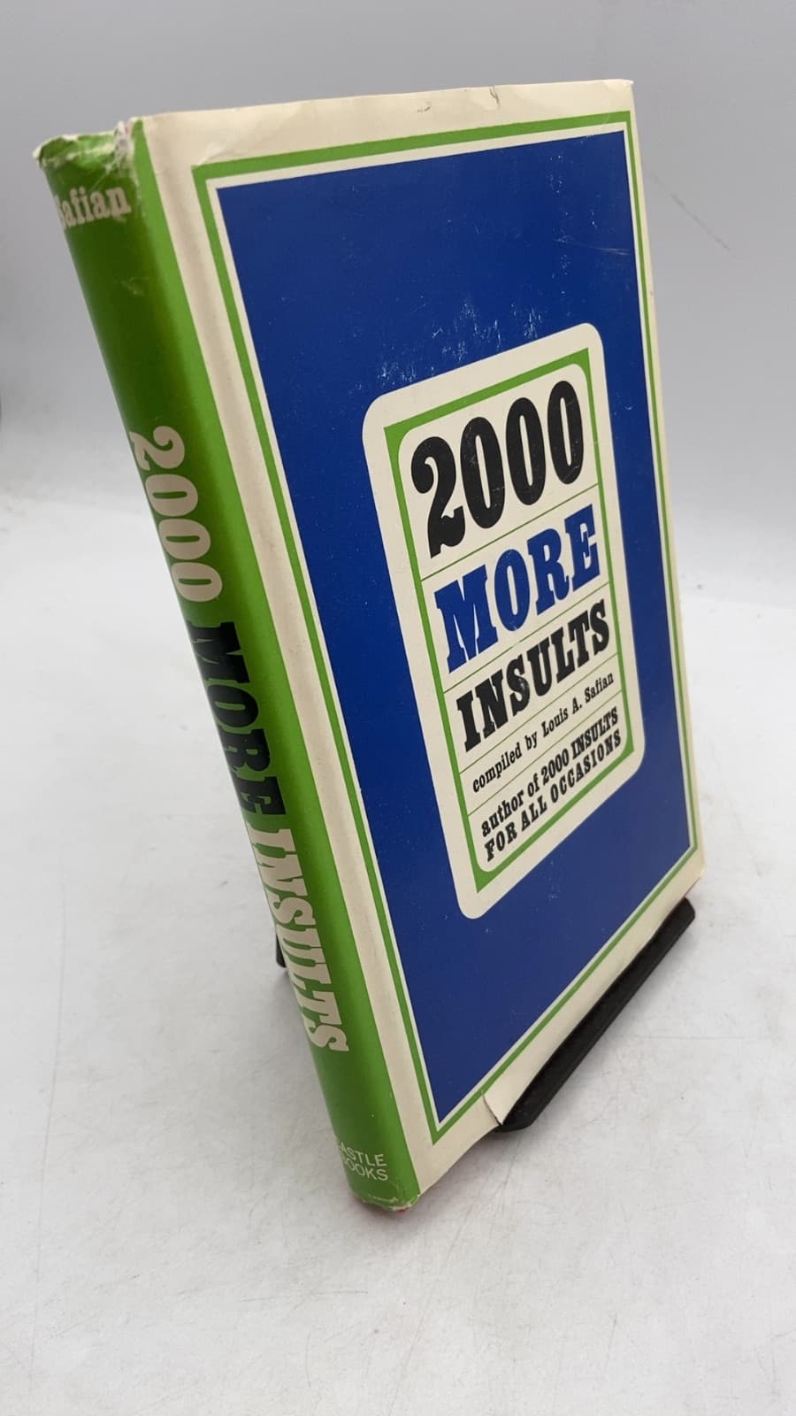 2000 More Insults by Louis A. Safian - front cover