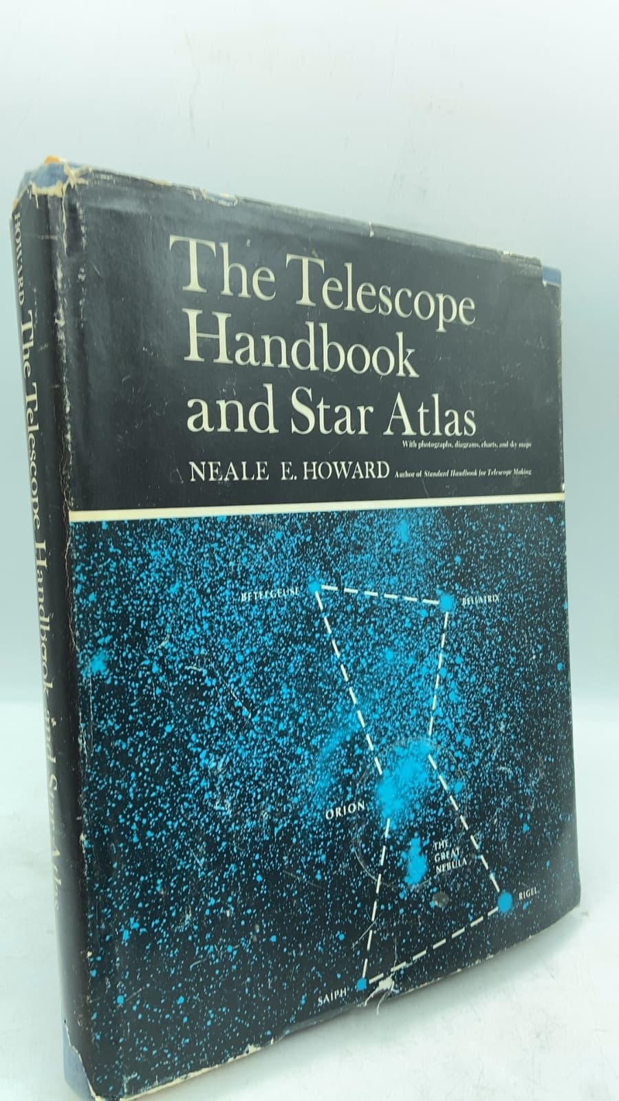 The Telescope Handbook and Star Atlas by Neale E. Howard - front cover
