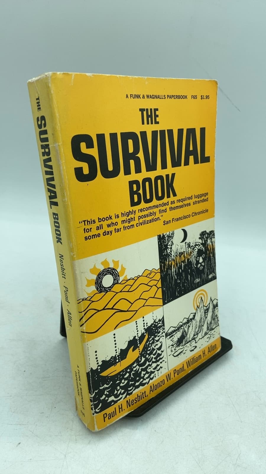 THE Survival Book by Paul H. Nesbitt, Alonzo W. Pond, William H. Allen - front cover