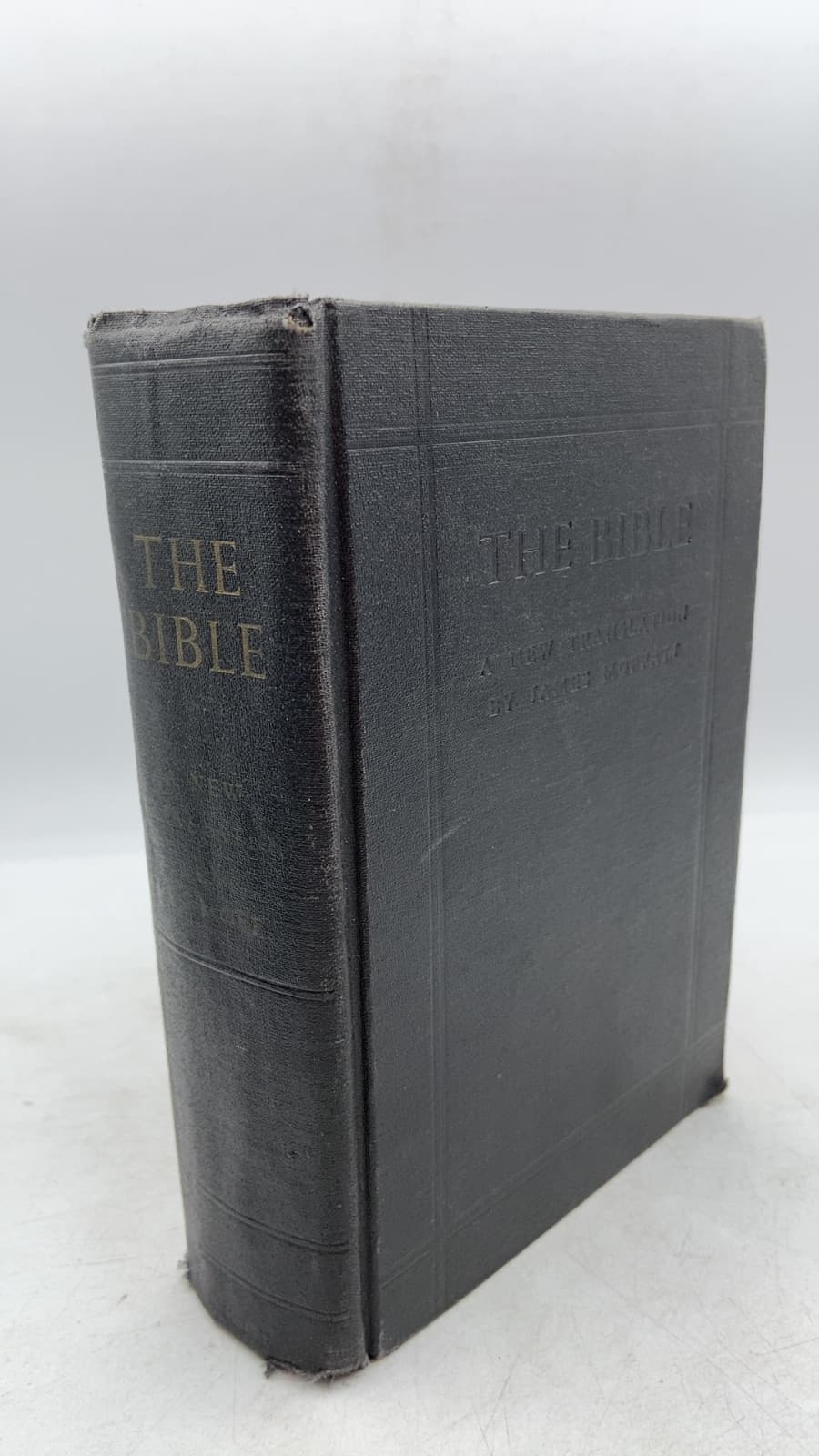 The Bible: A New Translation by James Moffatt - front cover