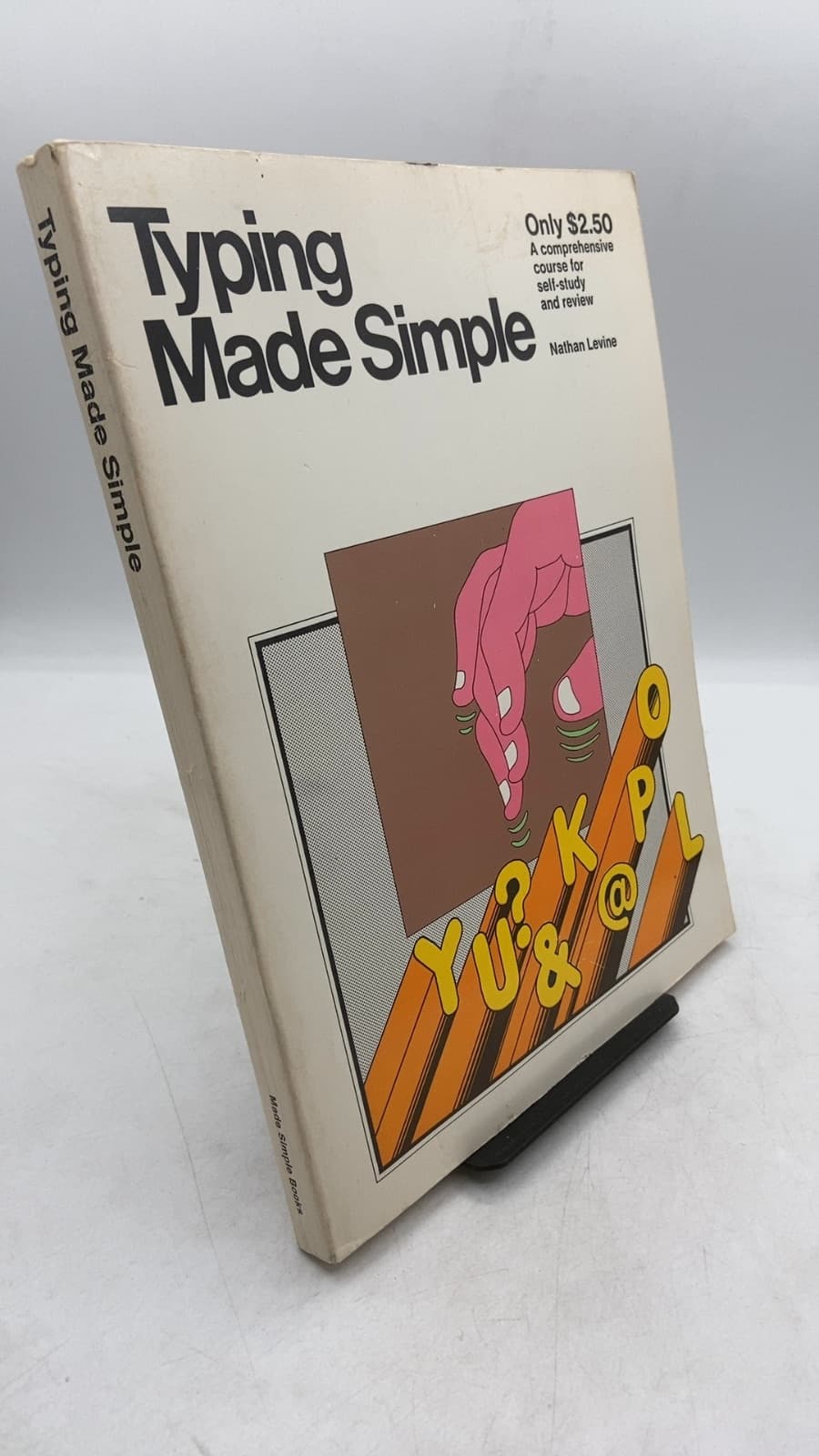 Typing Made Simple by Nathan Levine, B.S. in Ed. - front cover