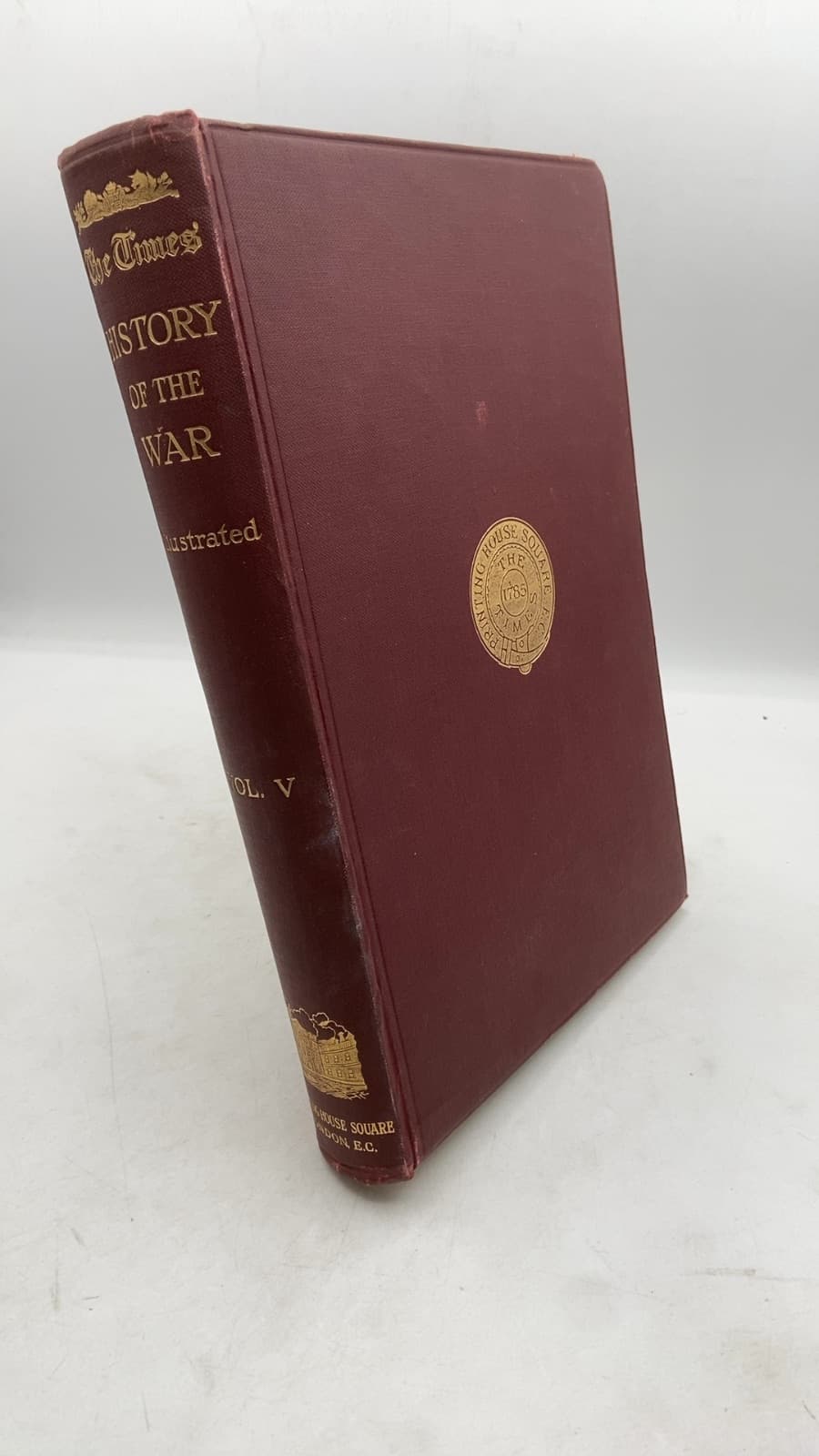 The Times History of the War Vol. V - front cover