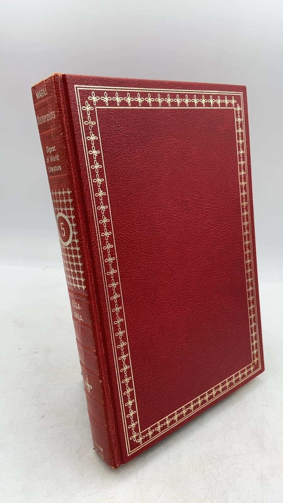 Masterplots: 18-Volume Edition, Volume Five—ESSA-GREA by Frank N. Magill - front cover