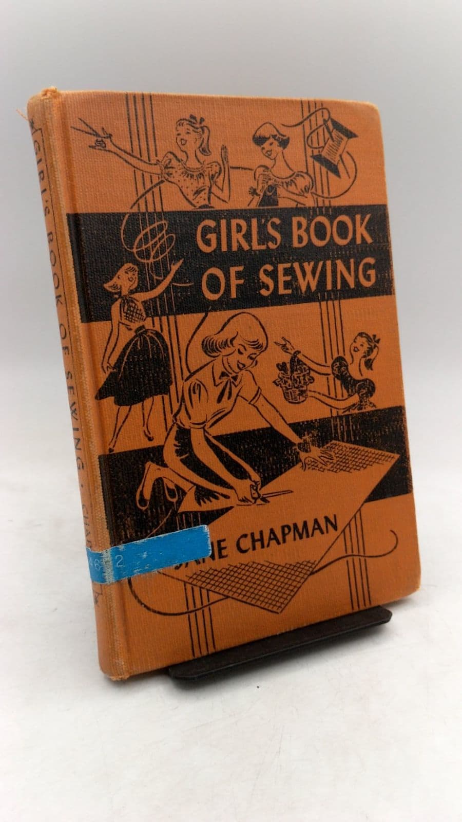 Girl's Book of Sewing by Jane Chapman - front cover