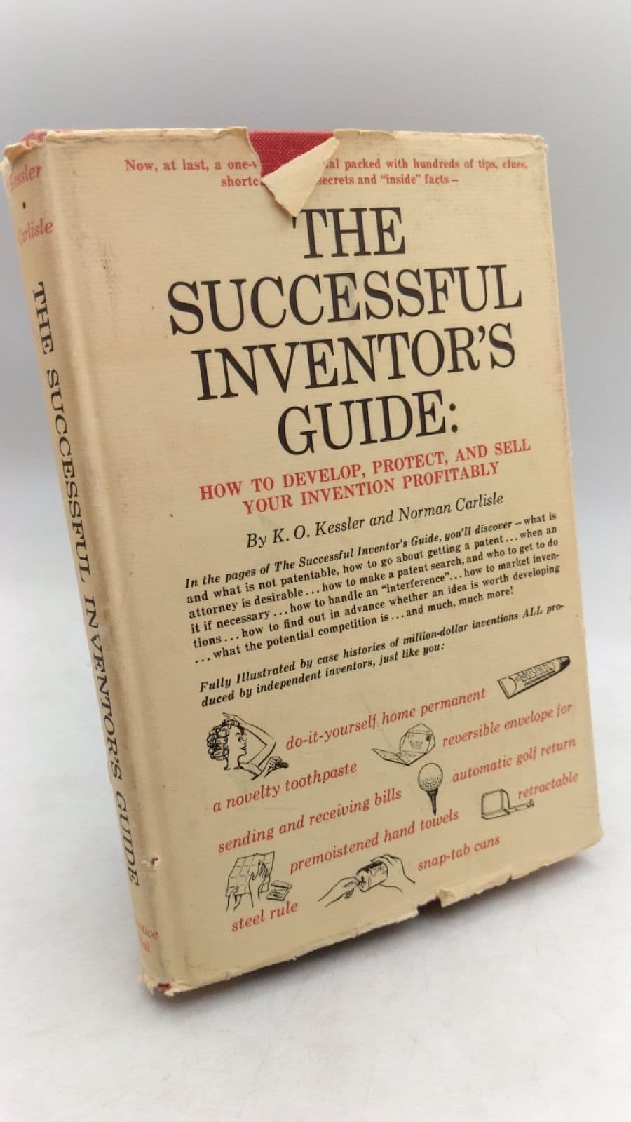 THE Successful Inventor's Guide: HOW TO Develop, Protect, AND Sell Your Invention Profitably by K. O. Kessler and Norman Carlisle - front cover