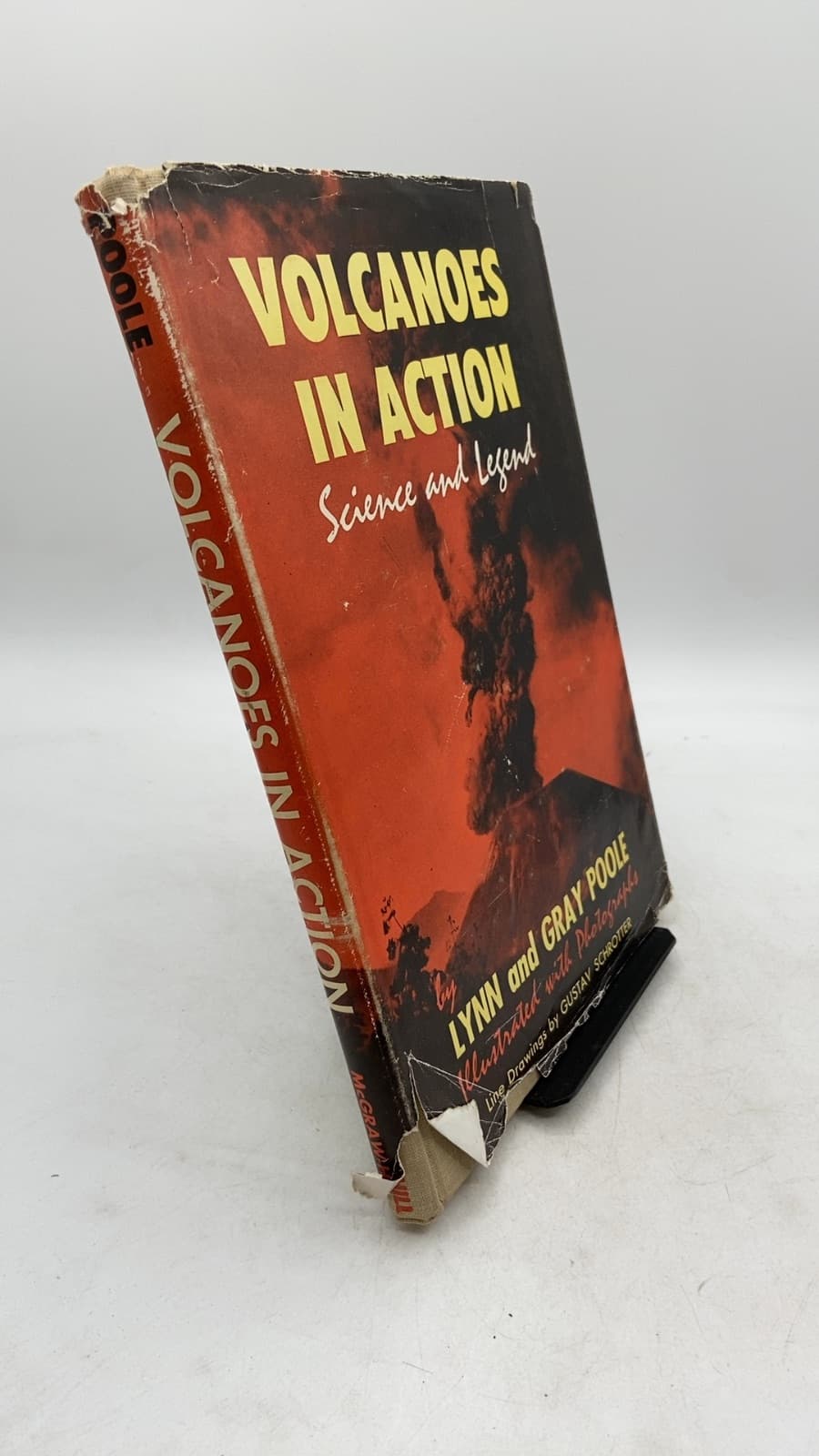 Volcanoes in Action: Science and Legend by Lynn and Gray Poole - front cover