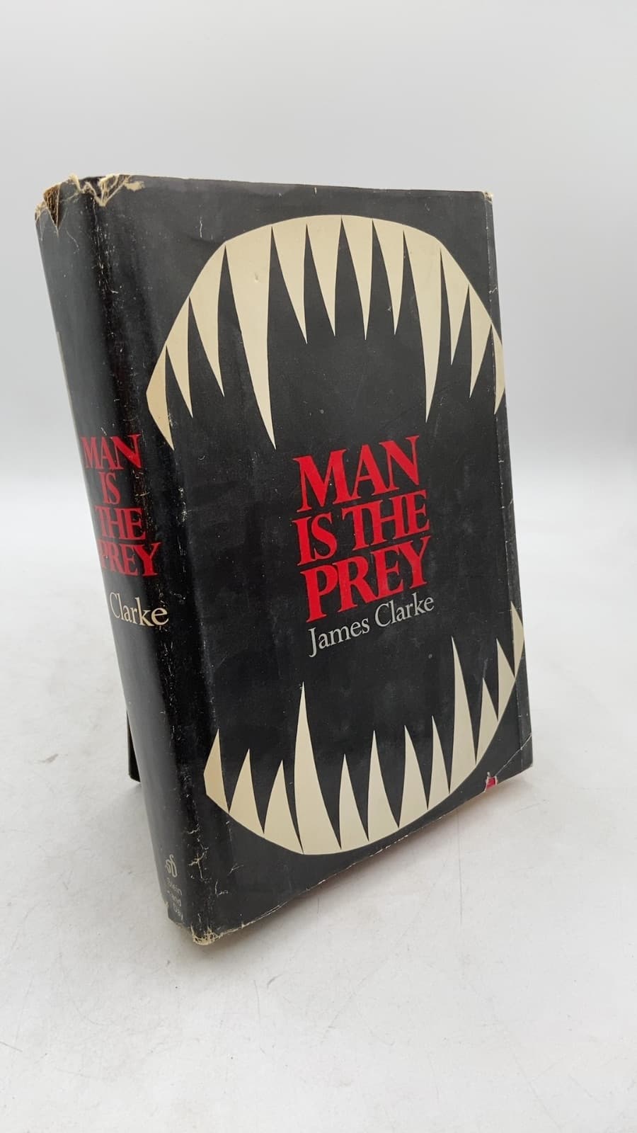 MAN IS THE Prey by James Clarke - front cover