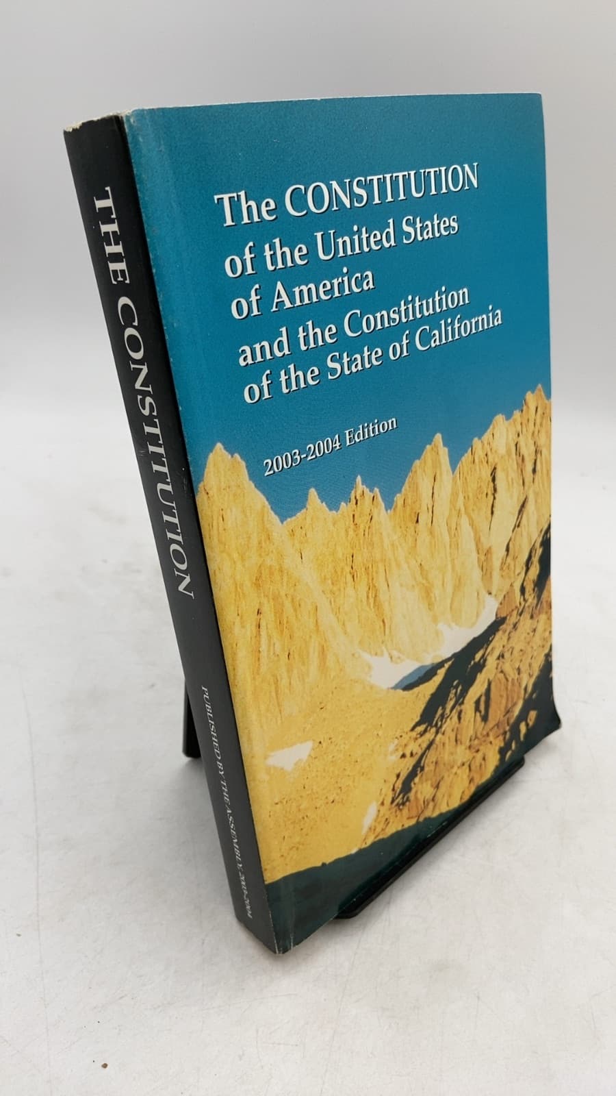 The Constitution of the United States of America and the Constitution of the State of California - front cover