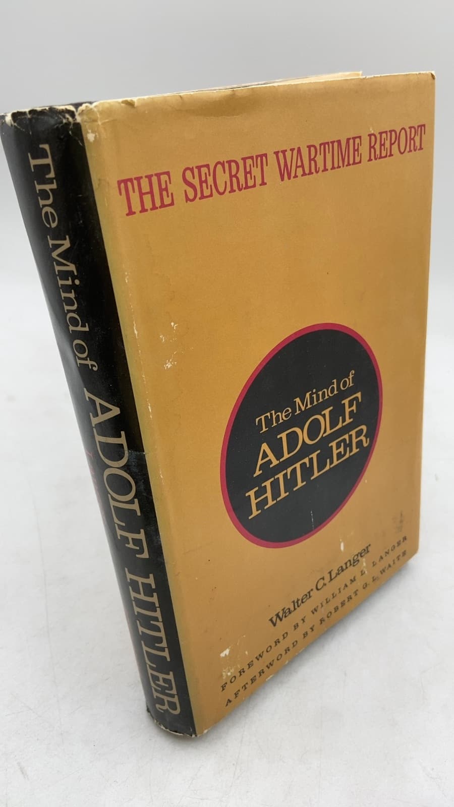 The Mind of Adolf Hitler: The Secret Wartime Report by Walter C. Langer - front cover