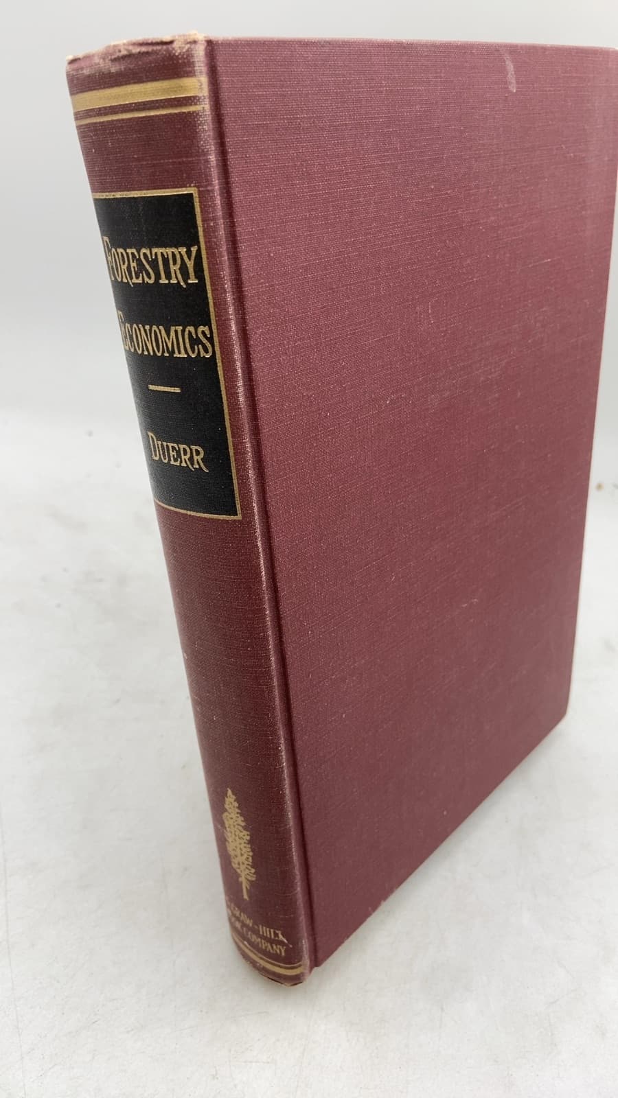 Fundamentals of Forestry Economics by William A. Duerr - front cover