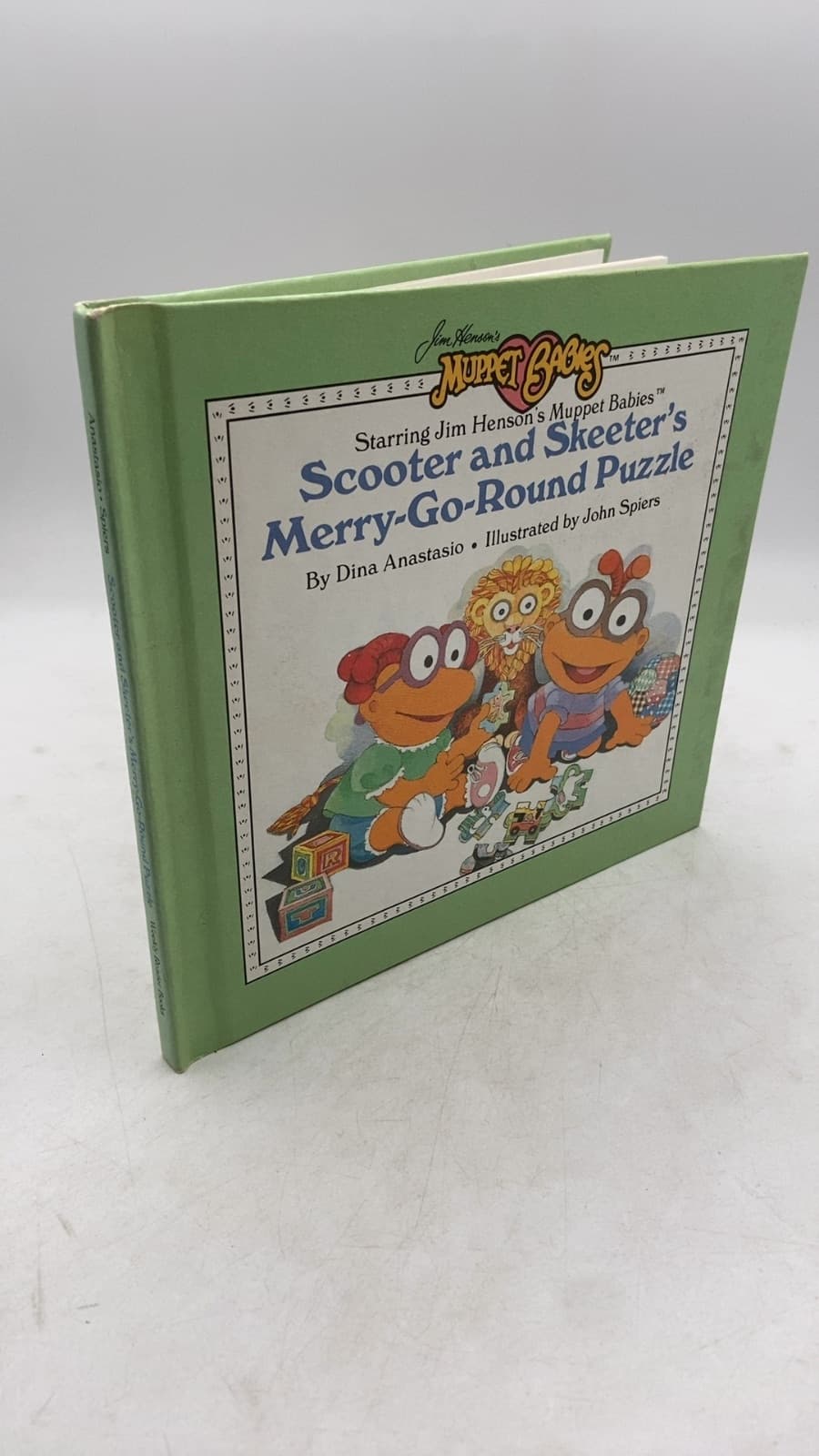 Scooter and Skeeter's Merry-Go-Round Puzzle by Dina Anastasio - front cover