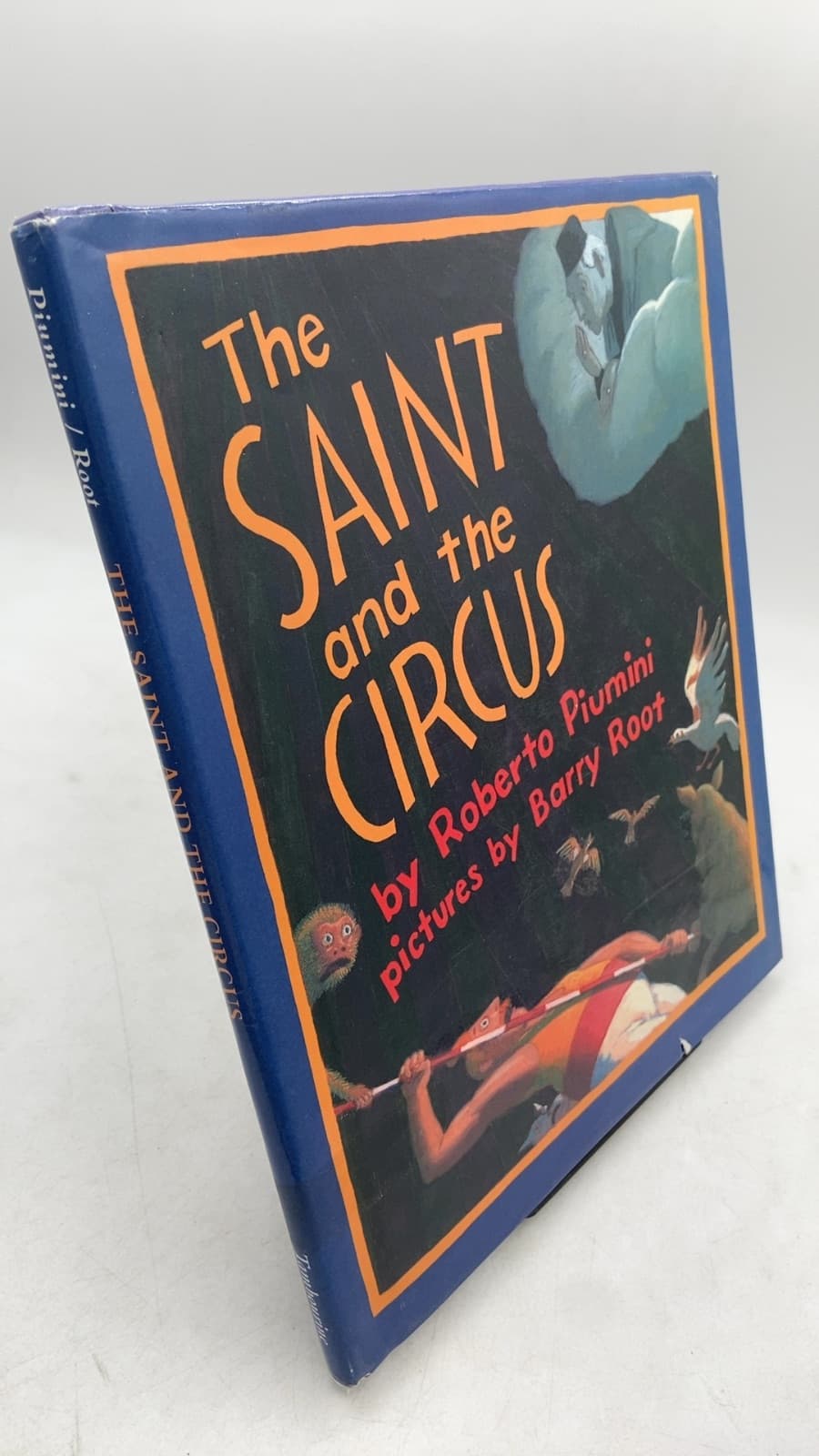 The Saint and the Circus by Roberto Piumini - front cover