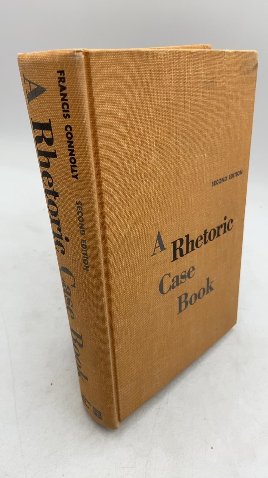 A Rhetoric Case Book by Francis Connolly - front cover