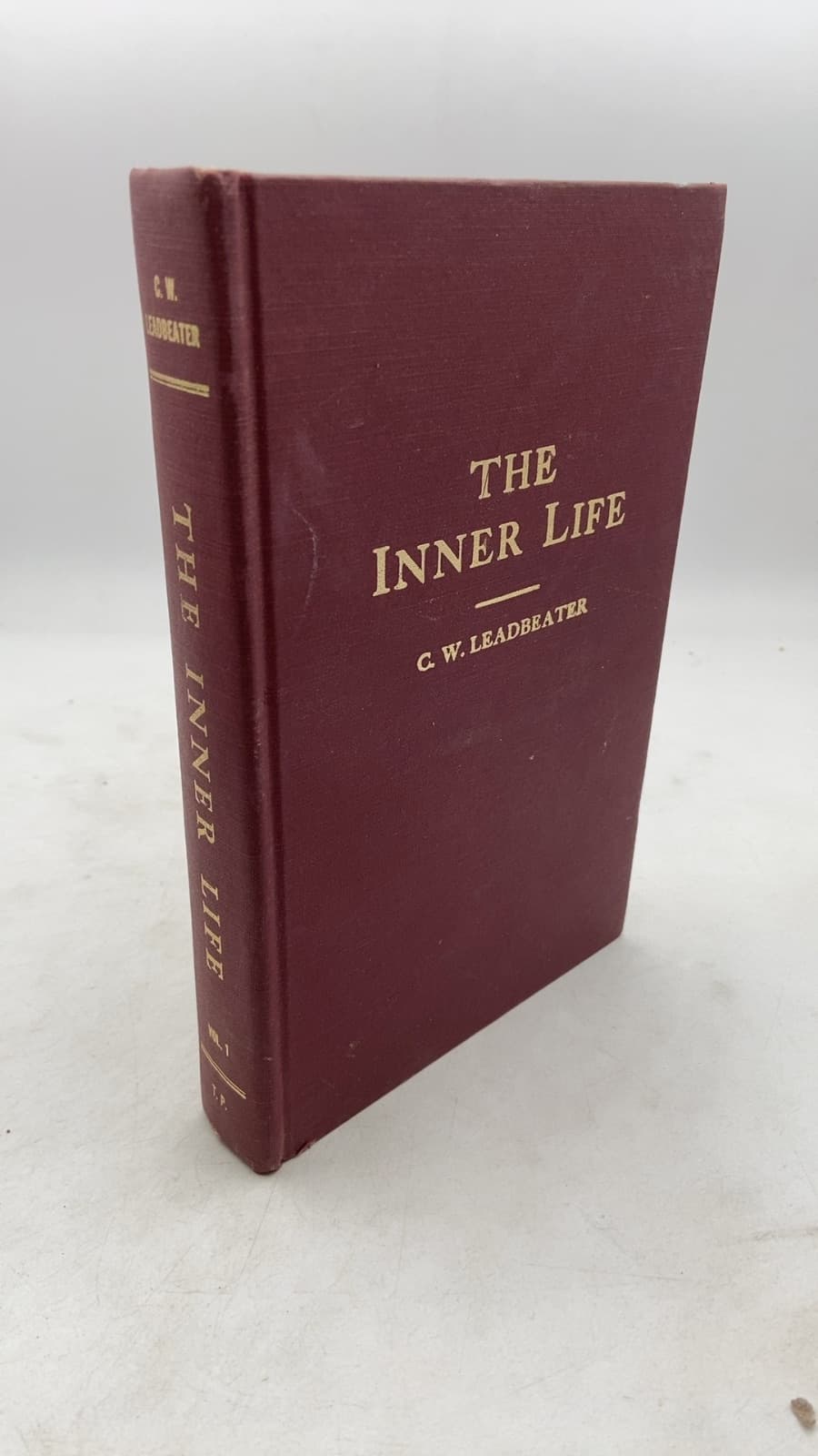 The Inner Life, Volume I by C. W. Leadbeater - front cover