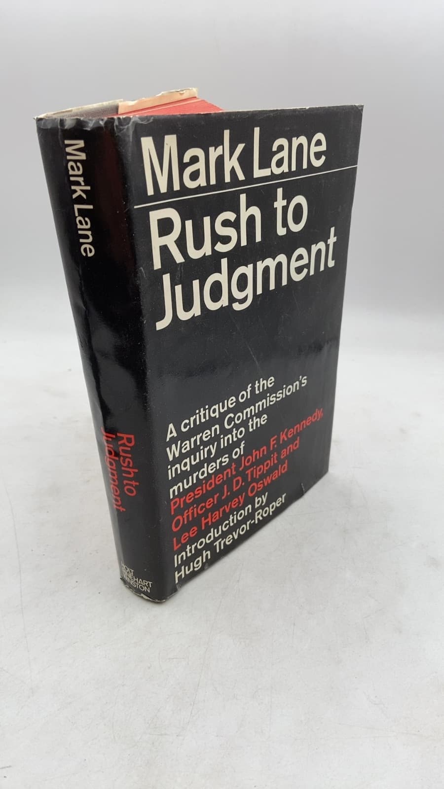 Rush to Judgment by Mark Lane - front cover