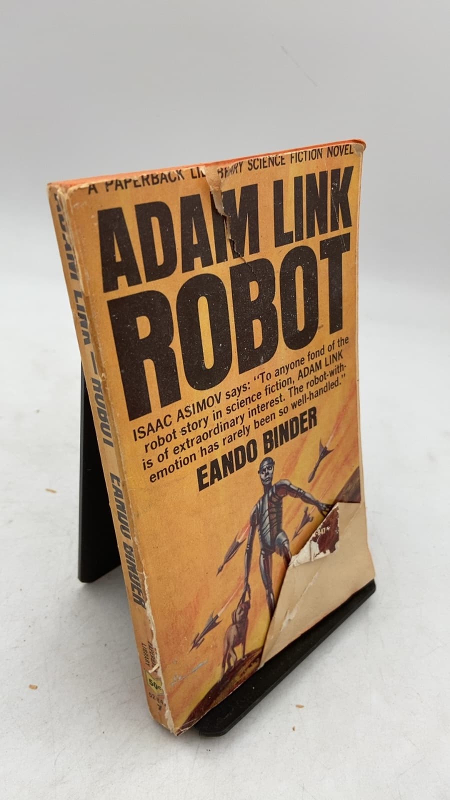 Adam Link - Robot by Eando Binder - front cover