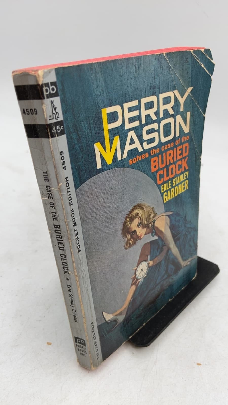 The Case of the Buried Clock by Erle Stanley Gardner - front cover