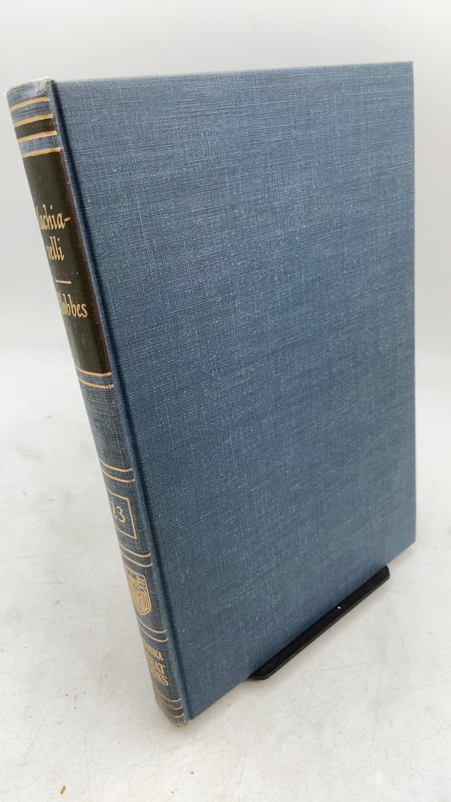 Great Books of the Western World, Vol. 23: Machiavelli, Hobbes by Niccolò Machiavelli, Thomas Hobbes - front cover