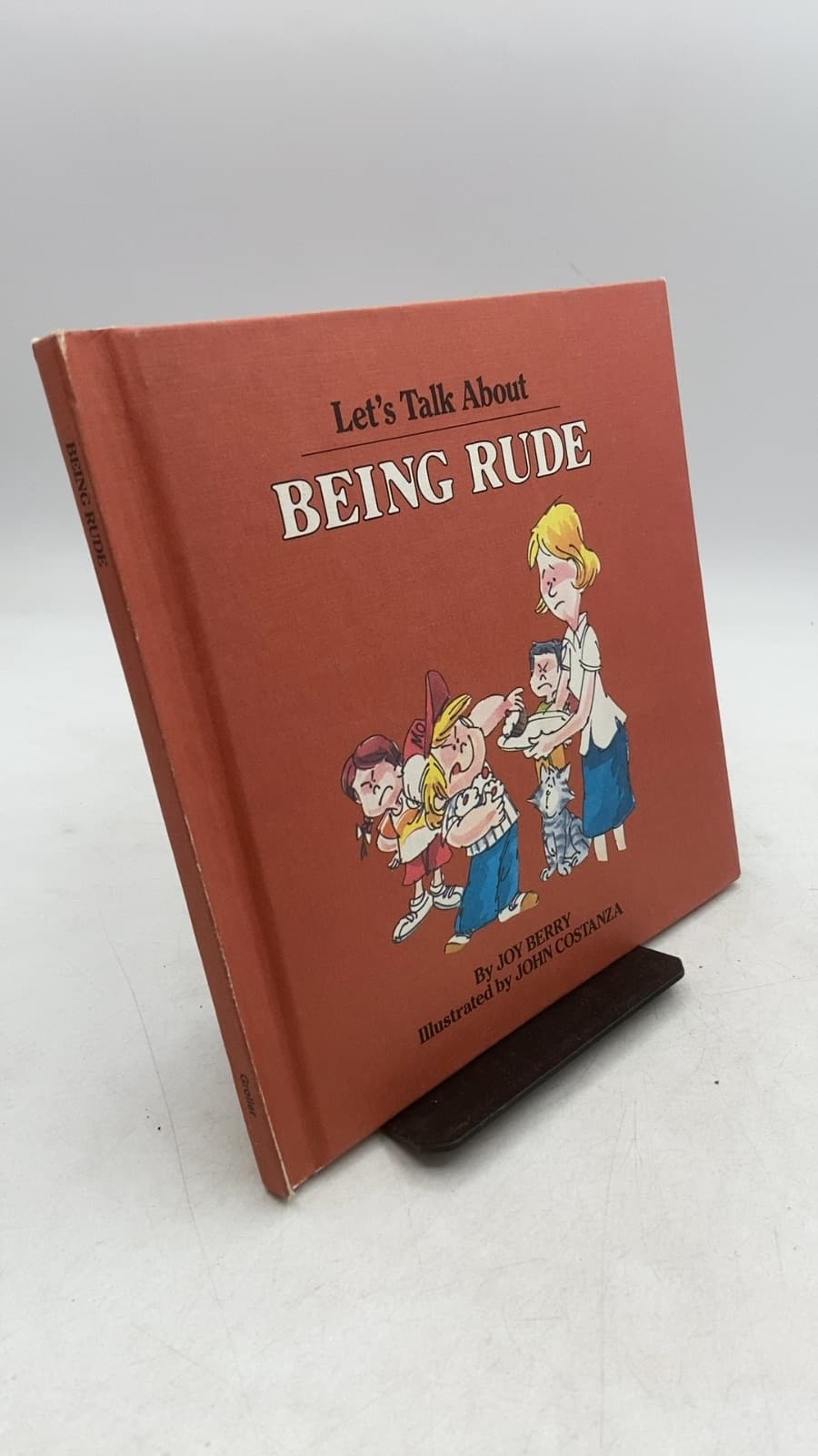 Let's Talk About Being Rude by Joy Berry - front cover