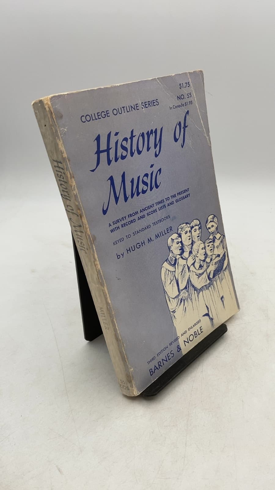History of Music by Hugh Milton Miller, Ph.D. - front cover