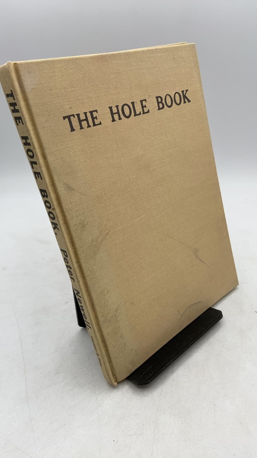 THE Hole Book by Peter Newell - front cover