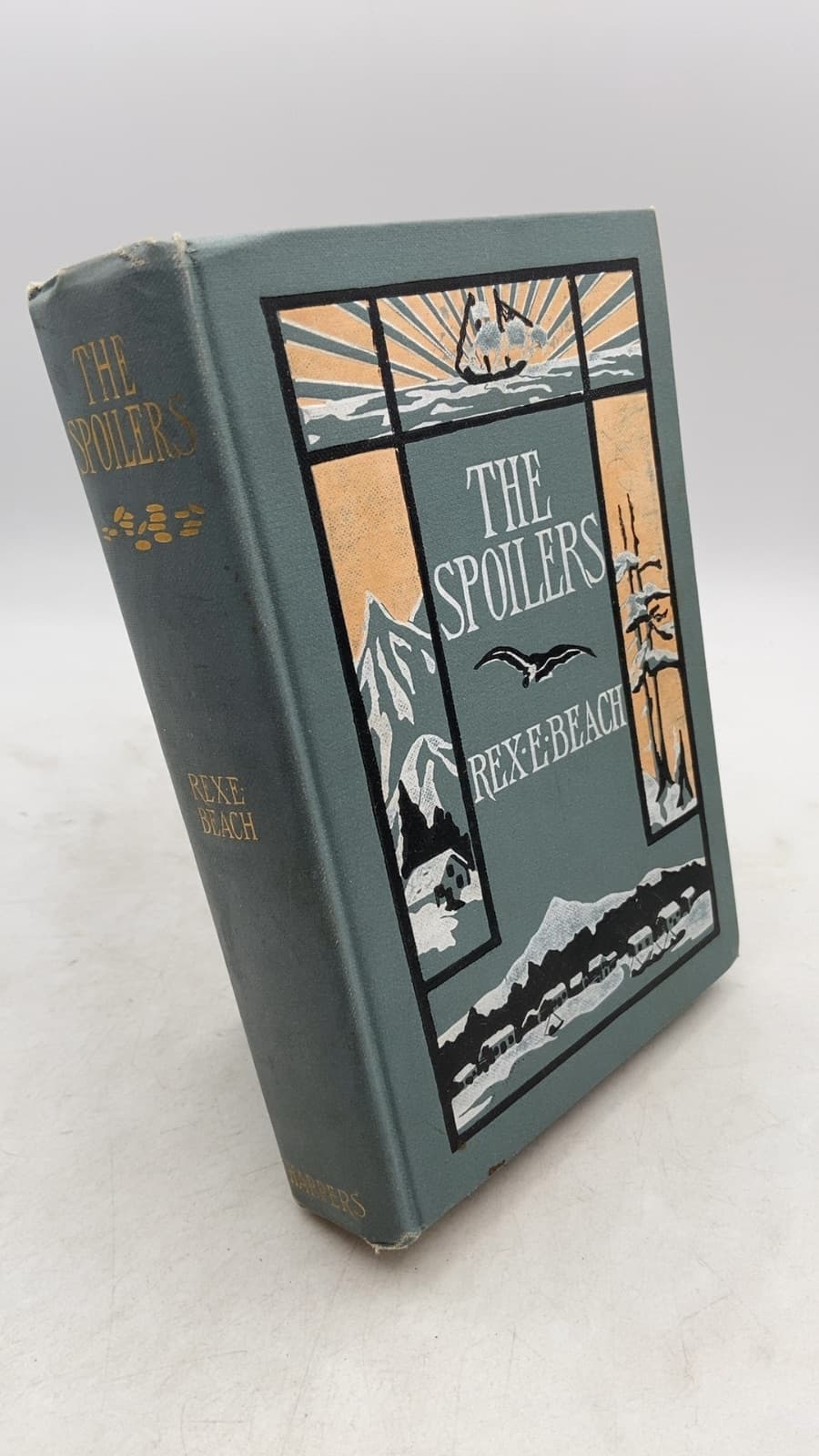 THE Spoilers by REX E. Beach - front cover