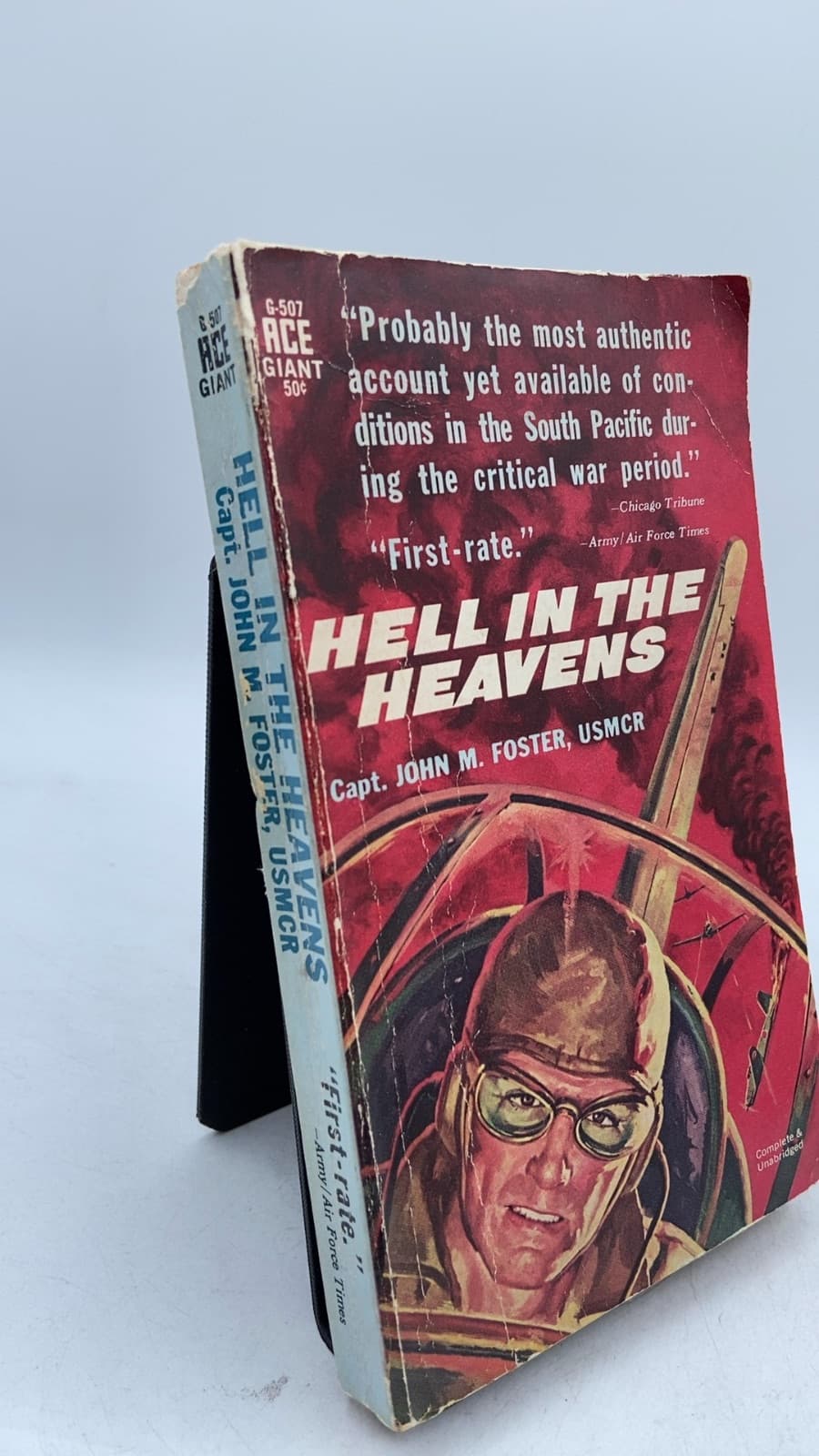 Hell IN THE Heavens by Captain John M. Foster, Usmcr - front cover