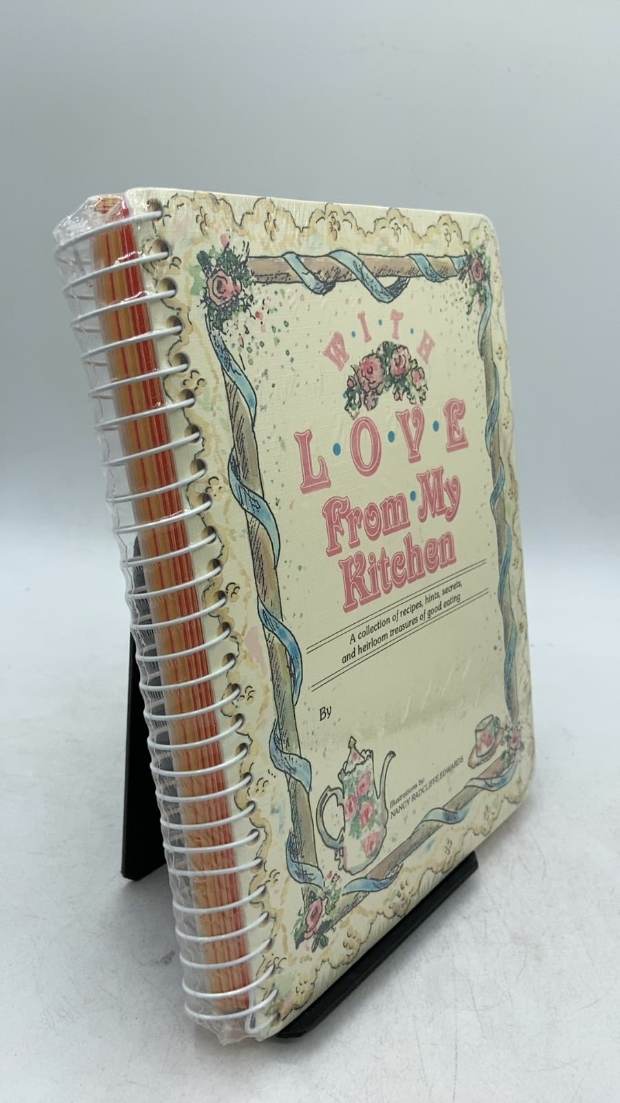 With Love From My Kitchen: A collection of recipes, hints, secrets, and heirloom treasures of good eating by Nancy Radcliffe Edwards (Illustrator) - front cover