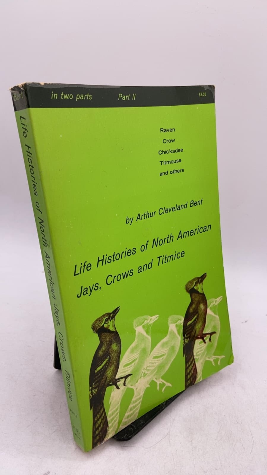 Life Histories of North American Jays, Crows, and Titmice, Part II by Arthur Cleveland Bent - front cover