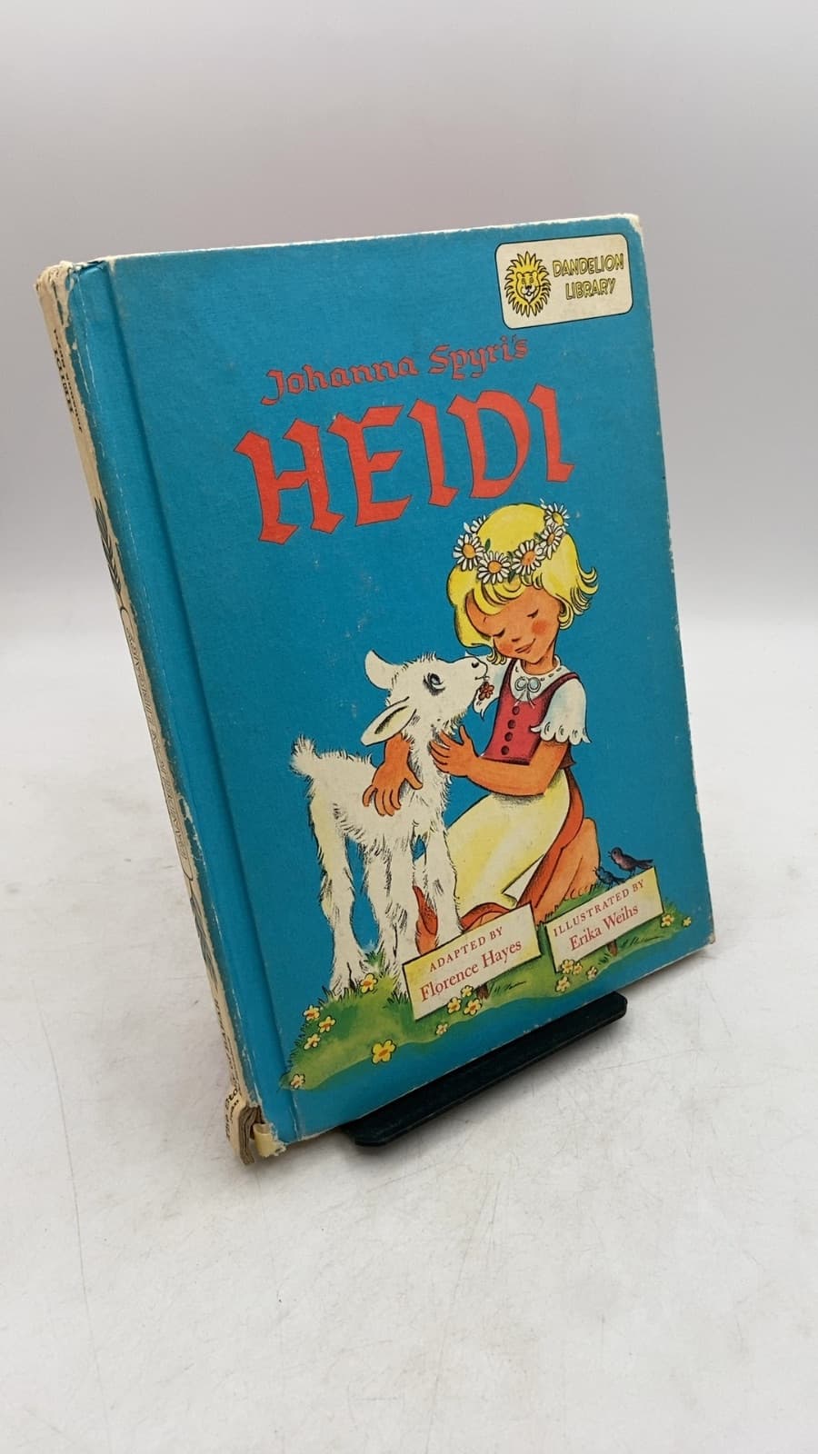 Heidi by Johanna Spyri; Adapted by Florence Hayes - front cover
