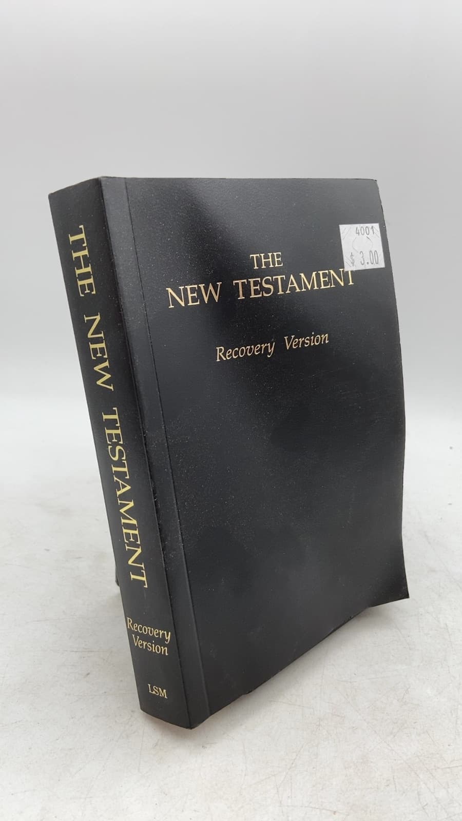 THE NEW TESTAMENT: Recovery Version by Witness Lee; Living Stream Ministry Editorial Section - front cover