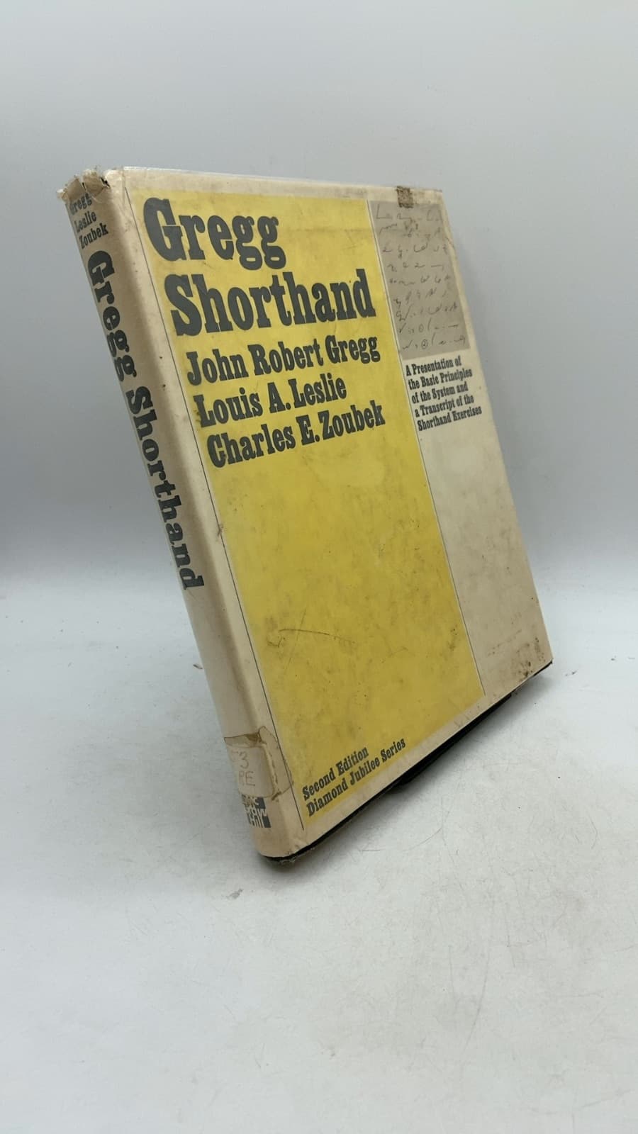 Gregg Shorthand, Diamond Jubilee Series, Second Edition by John Robert Gregg, Louis A. Leslie, Charles E. Zoubek - front cover