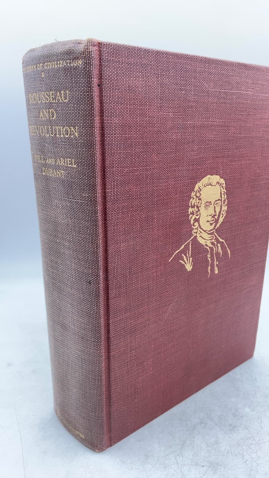 Rousseau and Revolution by Will and Ariel Durant - front cover