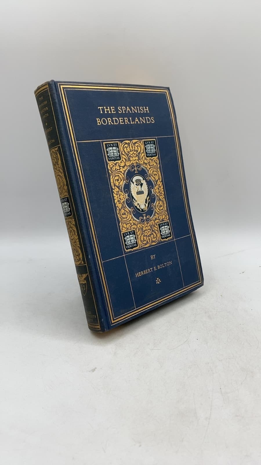 The Spanish Borderlands: A Chronicle of Old Florida and the Southwest by Herbert E. Bolton - front cover