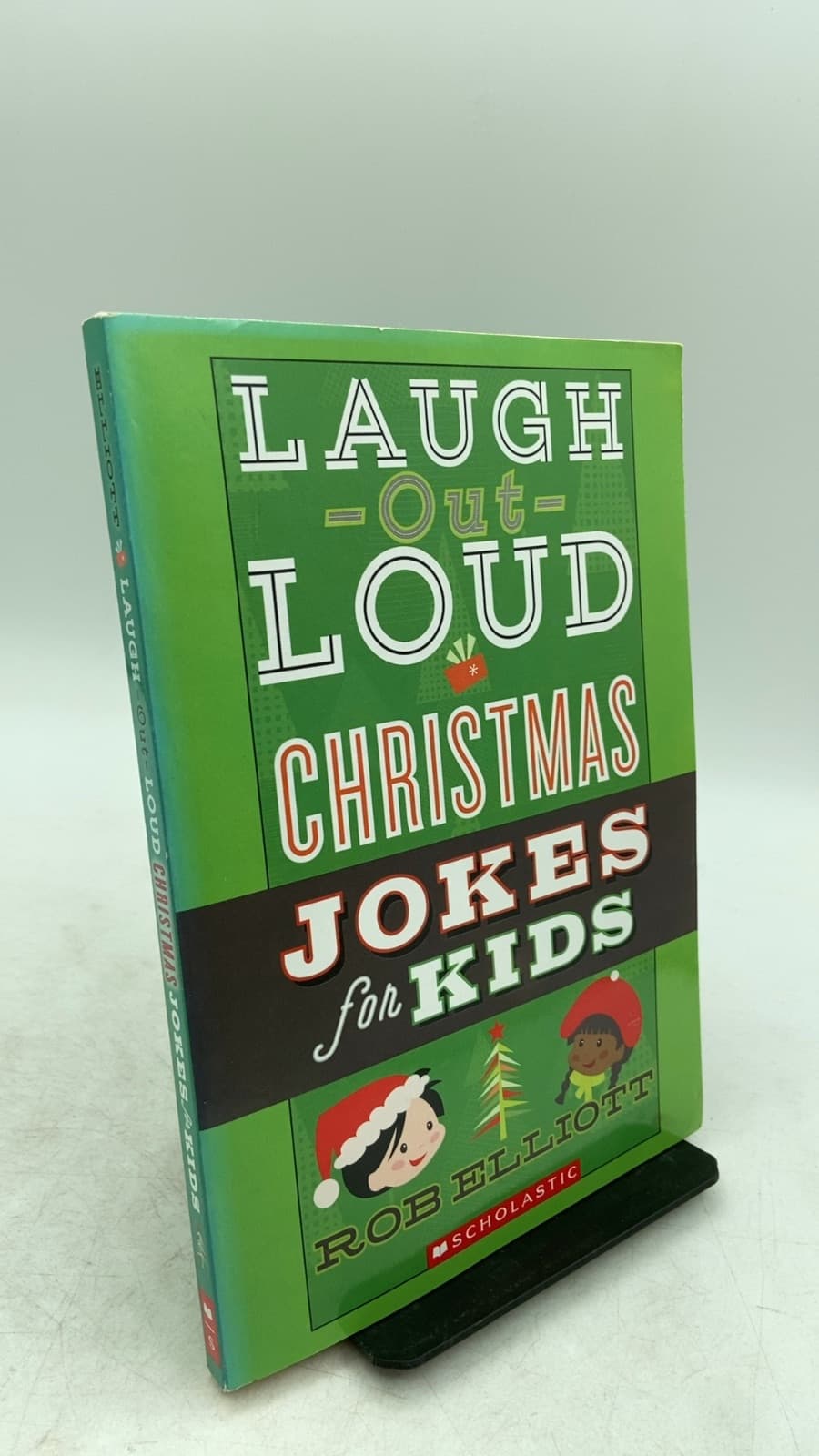 Laugh-Out-Loud Christmas Jokes for Kids by Rob Elliott - front cover