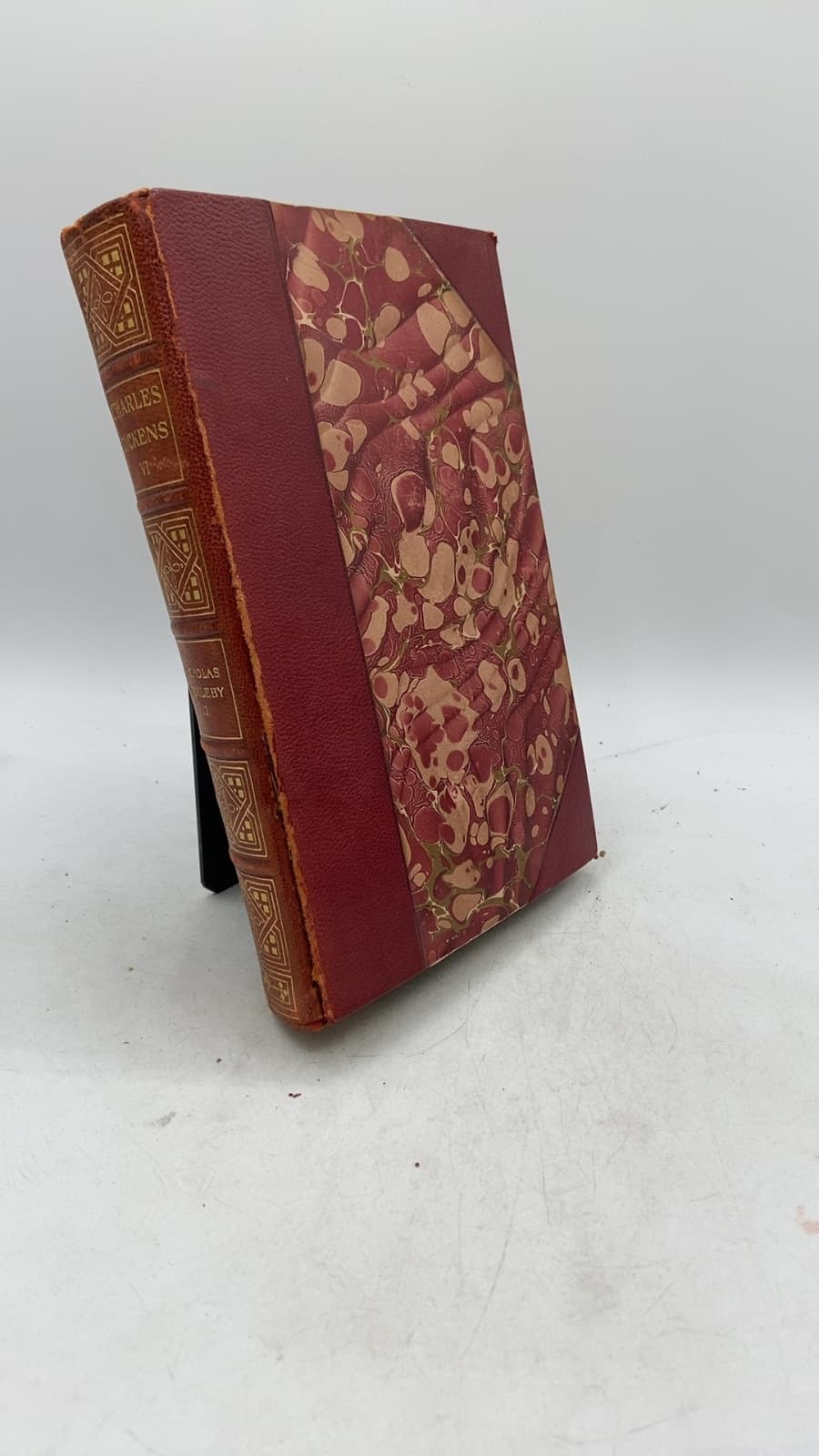 Life and Adventures of Nicholas Nickleby by Charles Dickens - front cover