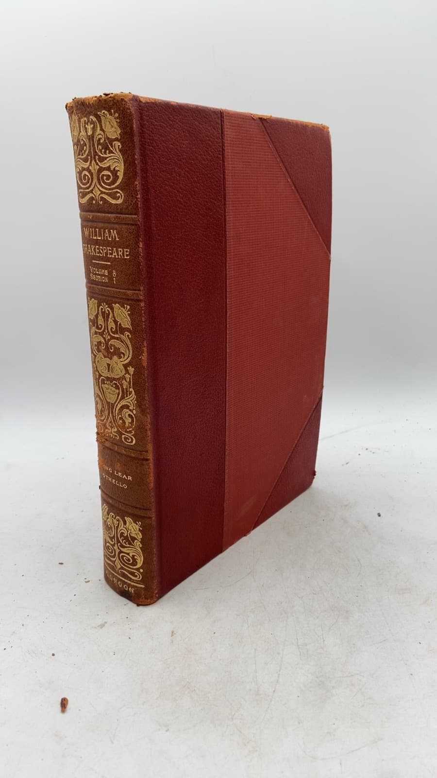 The Works of William Shakespeare (Volume VIII, Section I: King Lear, Othello) by William Shakespeare - front cover