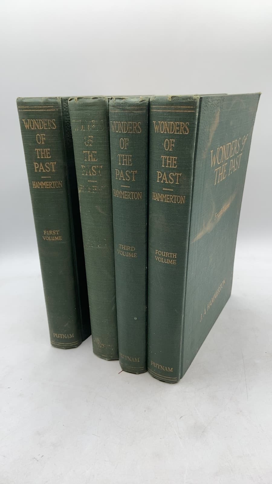 Wonders of the Past: The Romance of Antiquity and Its Splendours Full set by J. A. Hammerton - front cover