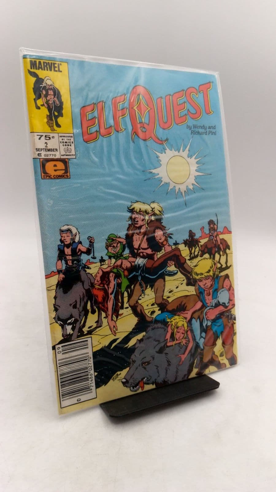 Elfquest #2 by Wendy and Richard Pini - front cover