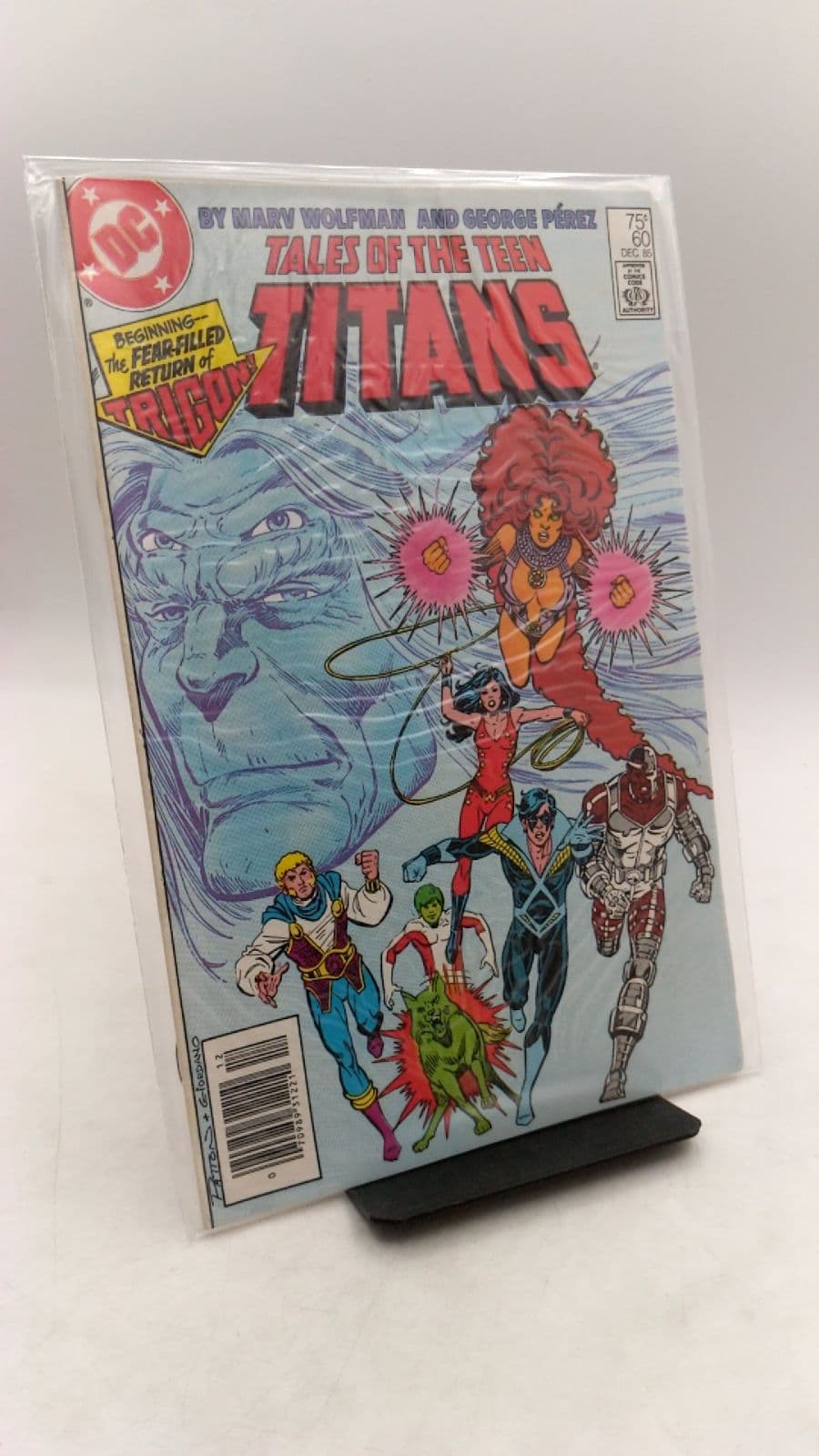 Tales of the Teen Titans #60 by Marv Wolfman and George Pérez - front cover