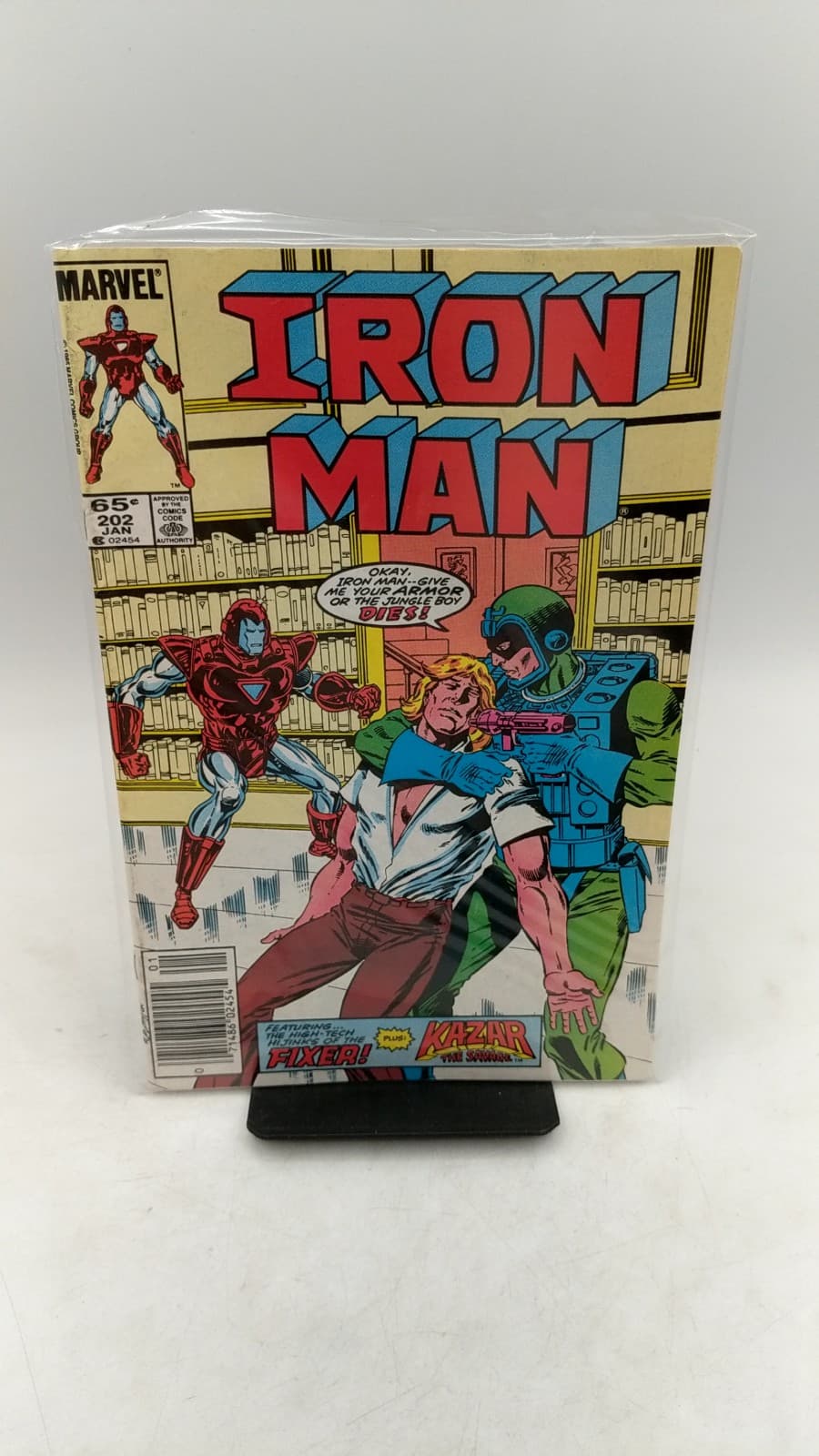 Iron Man #202 - front cover