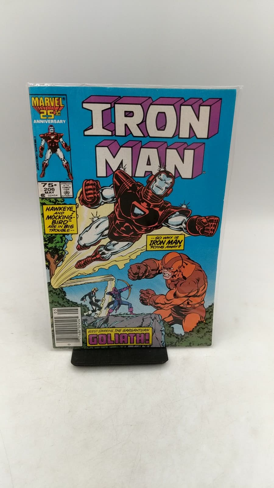 Iron Man #206 - front cover